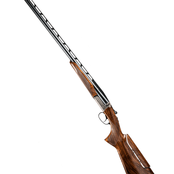 The BRTA, RFM built, competitive clay shooting side-by-side shotgun