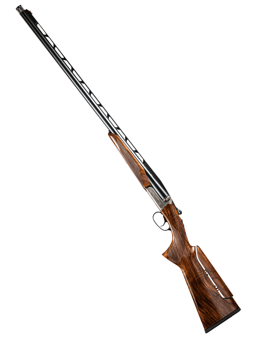 The BRTA, RFM built, competitive clay shooting side-by-side shotgun